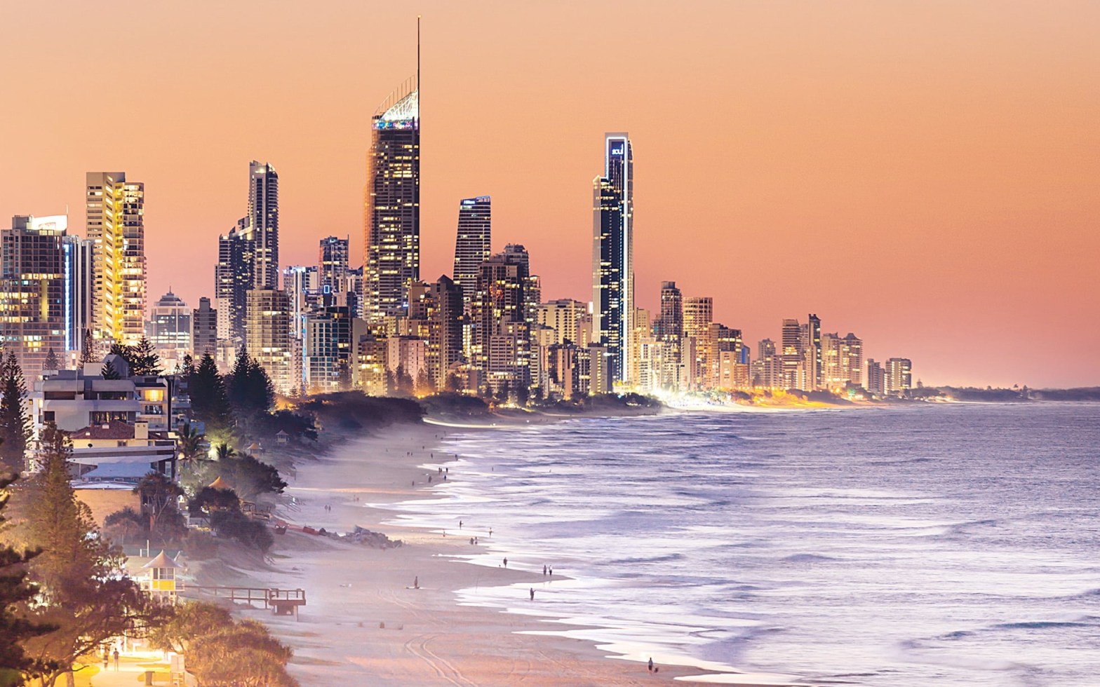 La Gold Coast, la seconda città più grande del Queensland